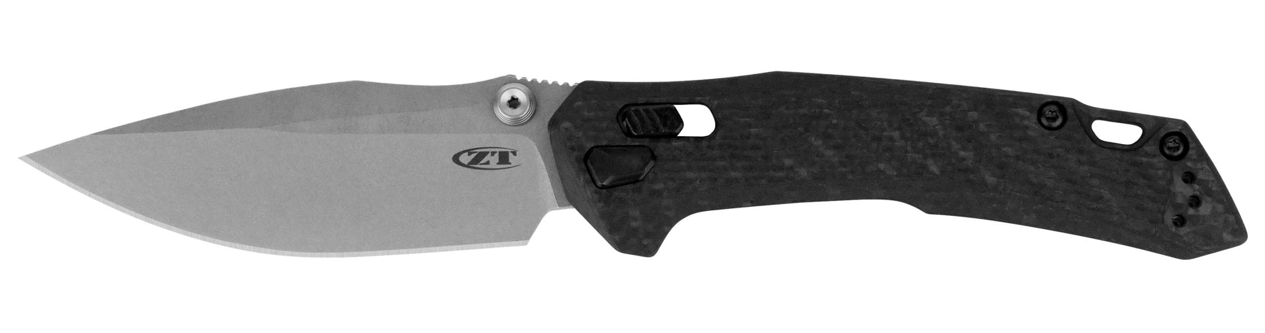 FACTORY FIRST SERIES ZT0203CF - Carbon Fibre M390 Blade Steel