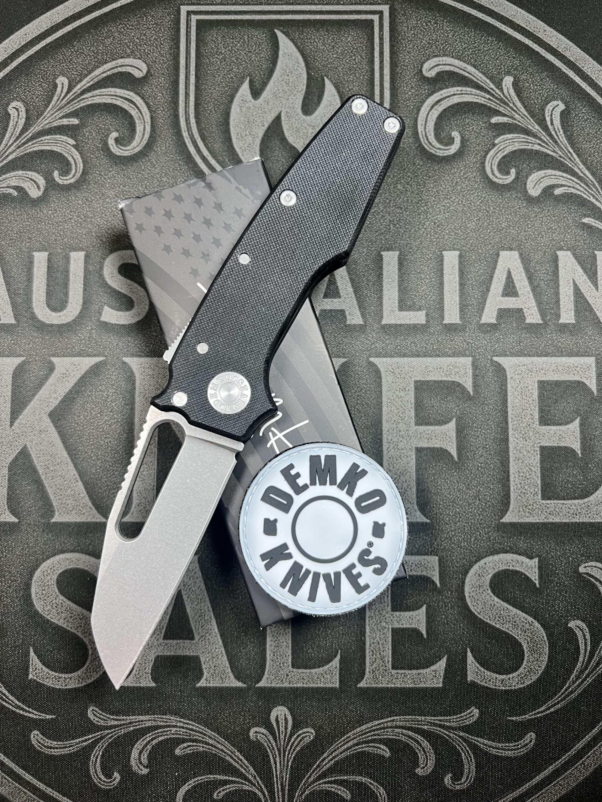 Demko AD22 MagnaCut Shark Foot - Black G10