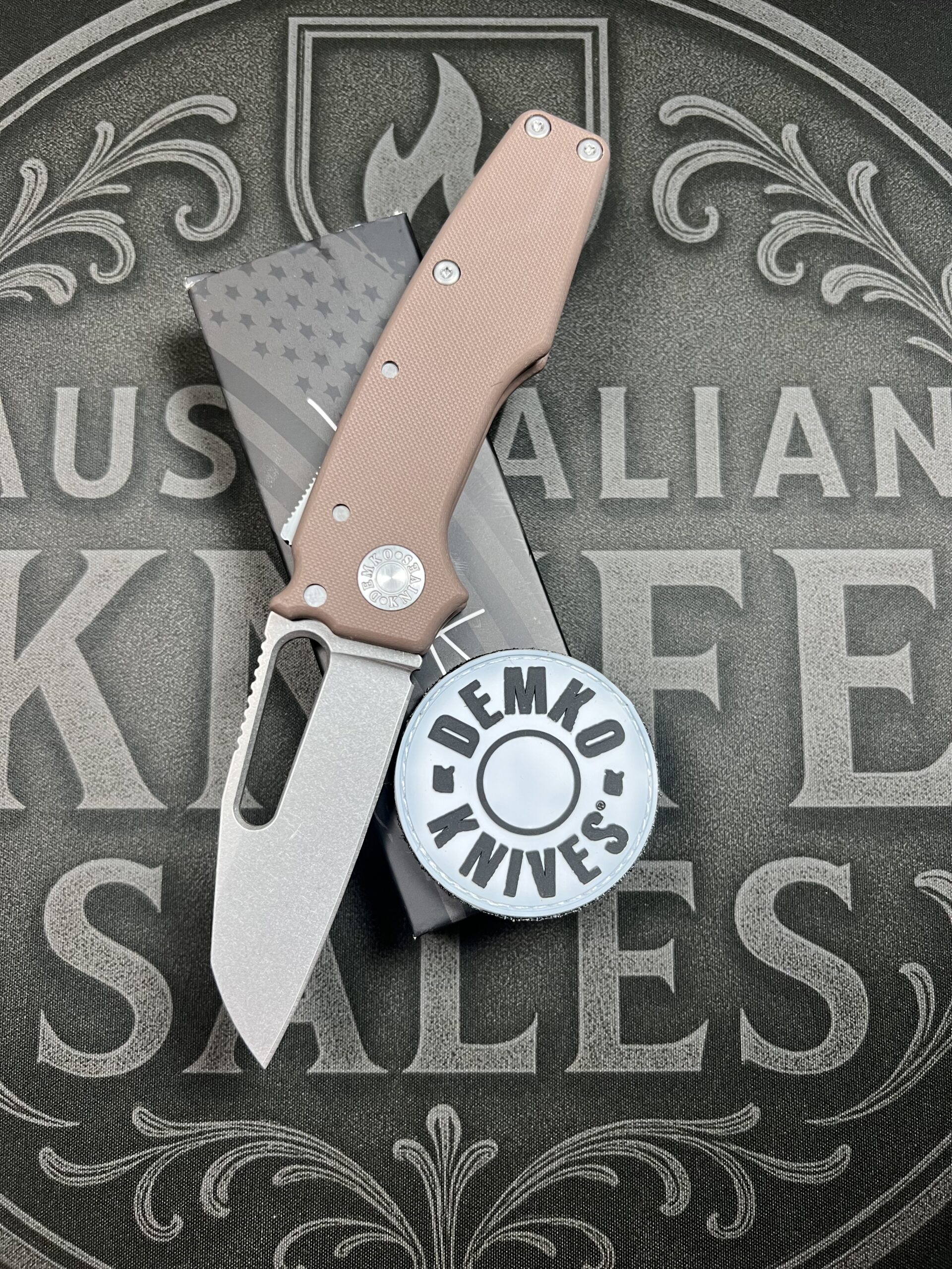 Demko AD22 MagnaCut Shark Foot – OD Green G10