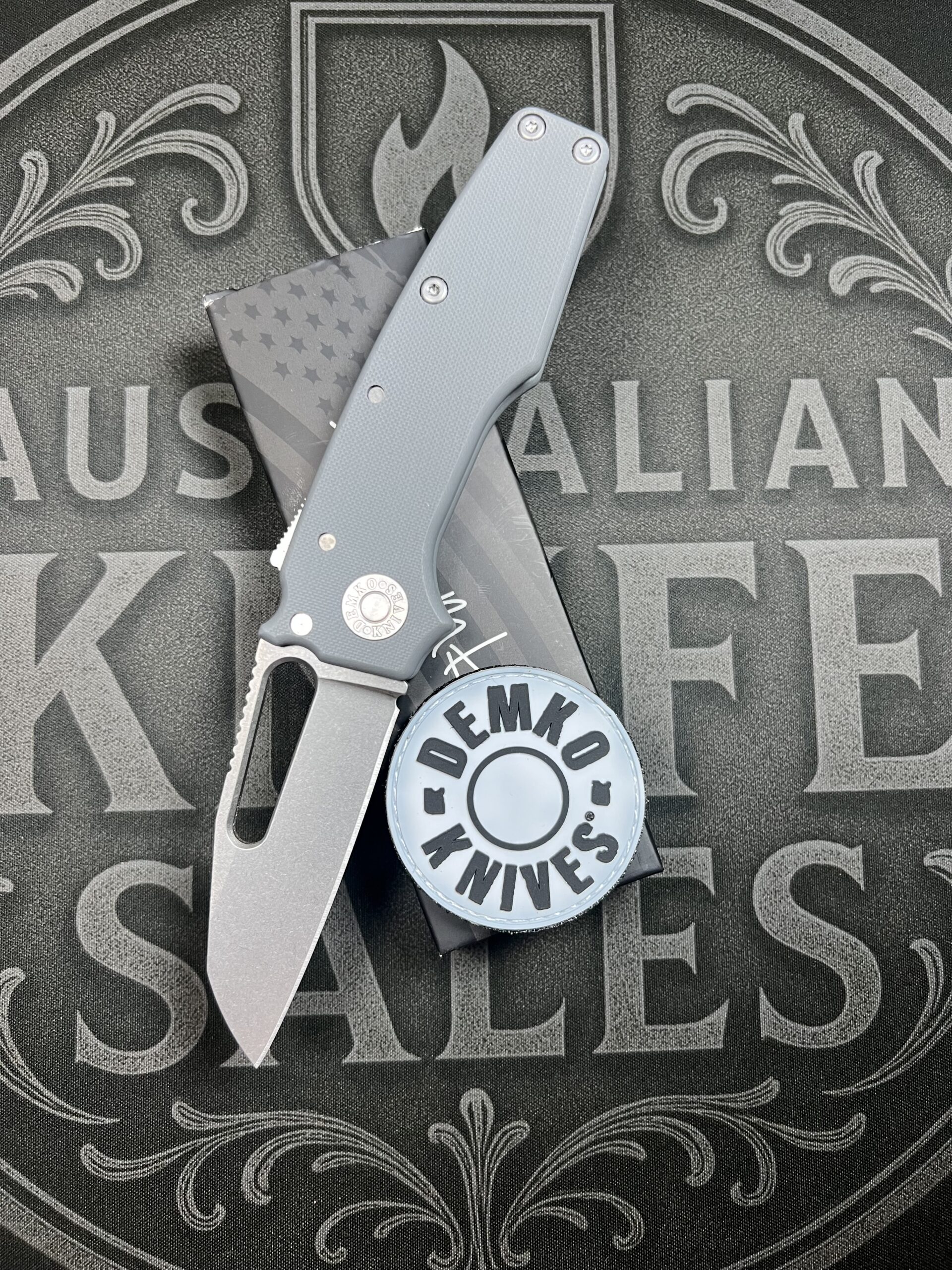 Demko AD22 MagnaCut Shark Foot – Grey G10