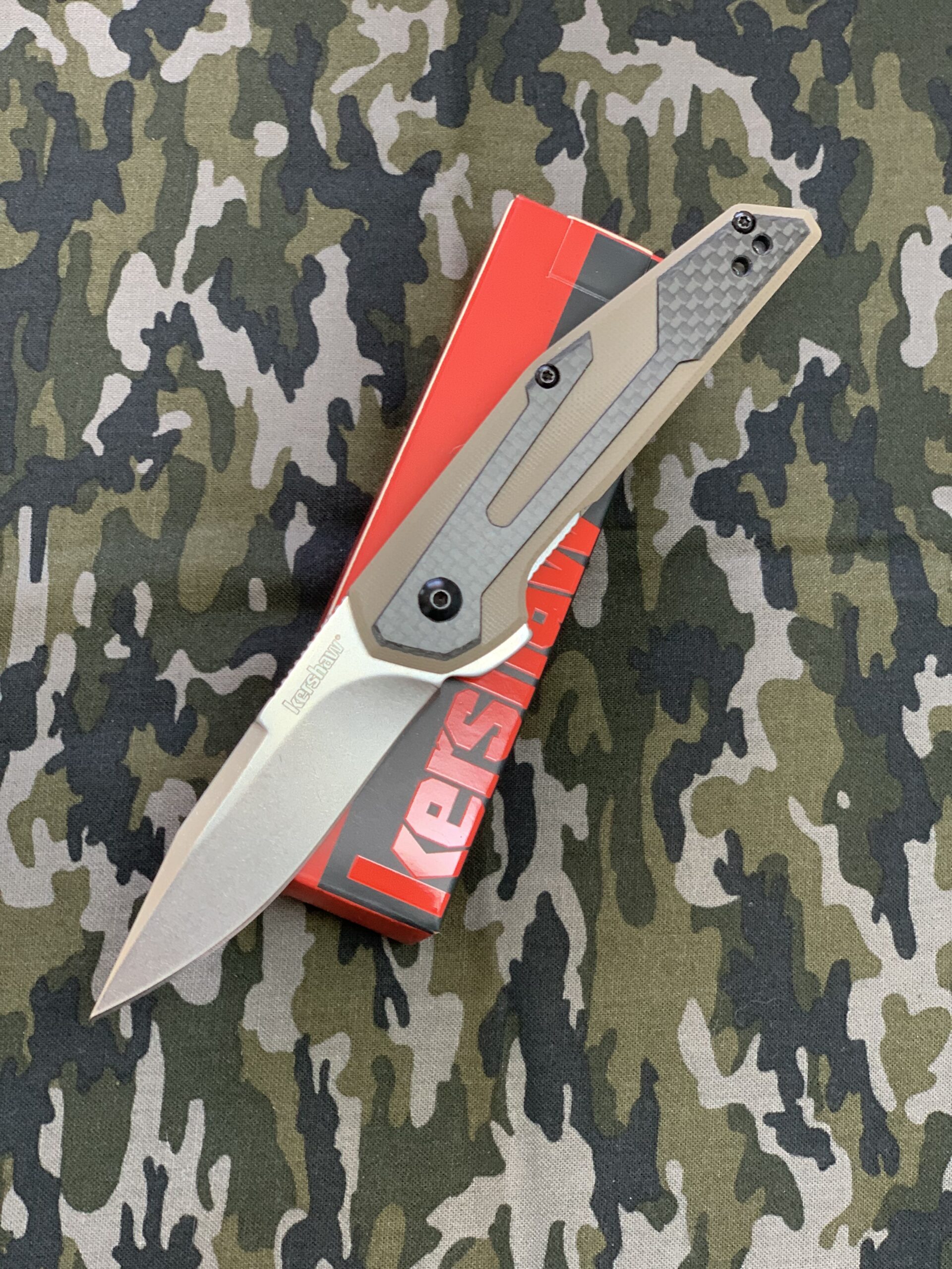 Kershaw Fraxion Tan 1160TAN