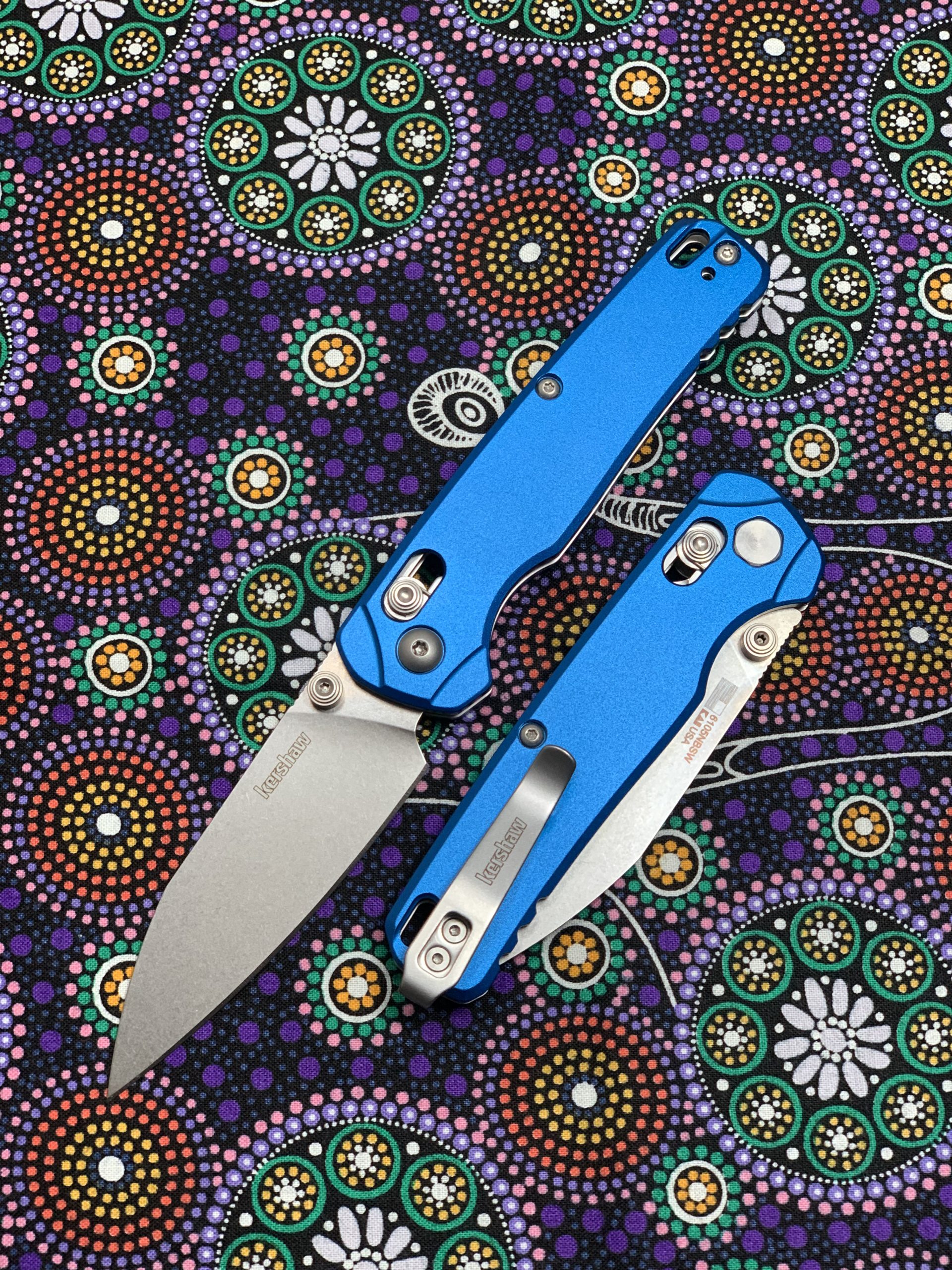 Kershaw Bel Air Blue Stonewash 6105NBSW – Magnacut