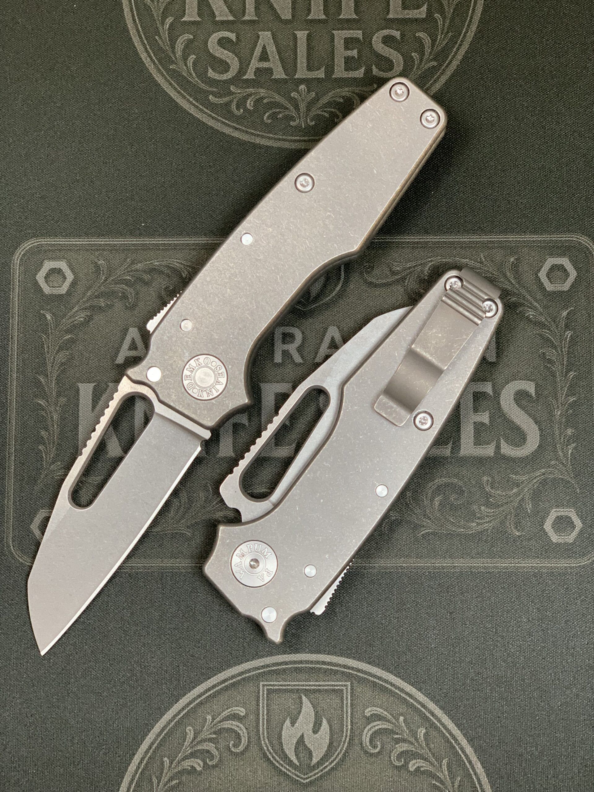 Demko AD22 Shark Foot – Smooth Titanium - Magnacut