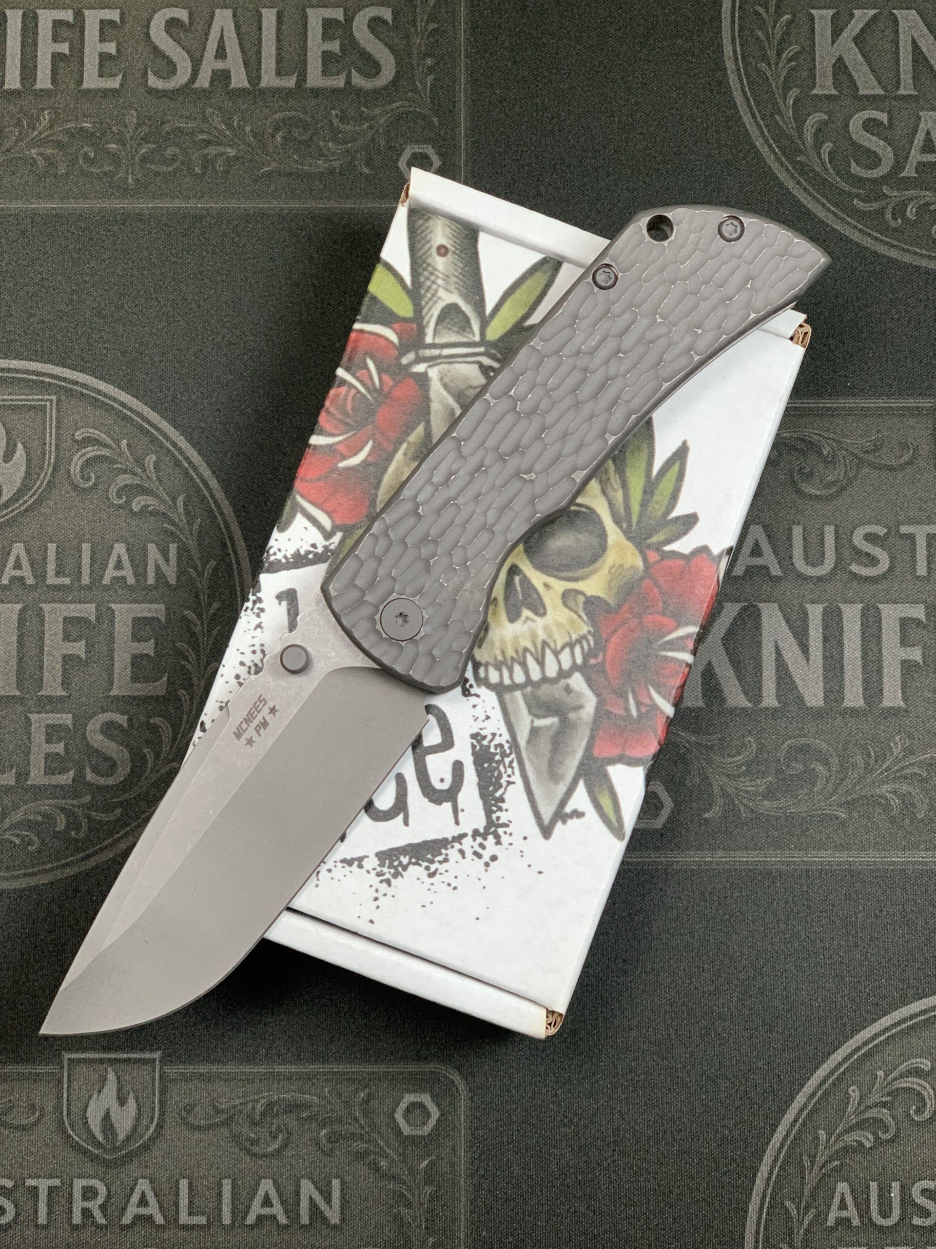 McNees PM MAC2 3.5″ – Atomic Stonewash Jig Titanium – Stonewashed Hardware