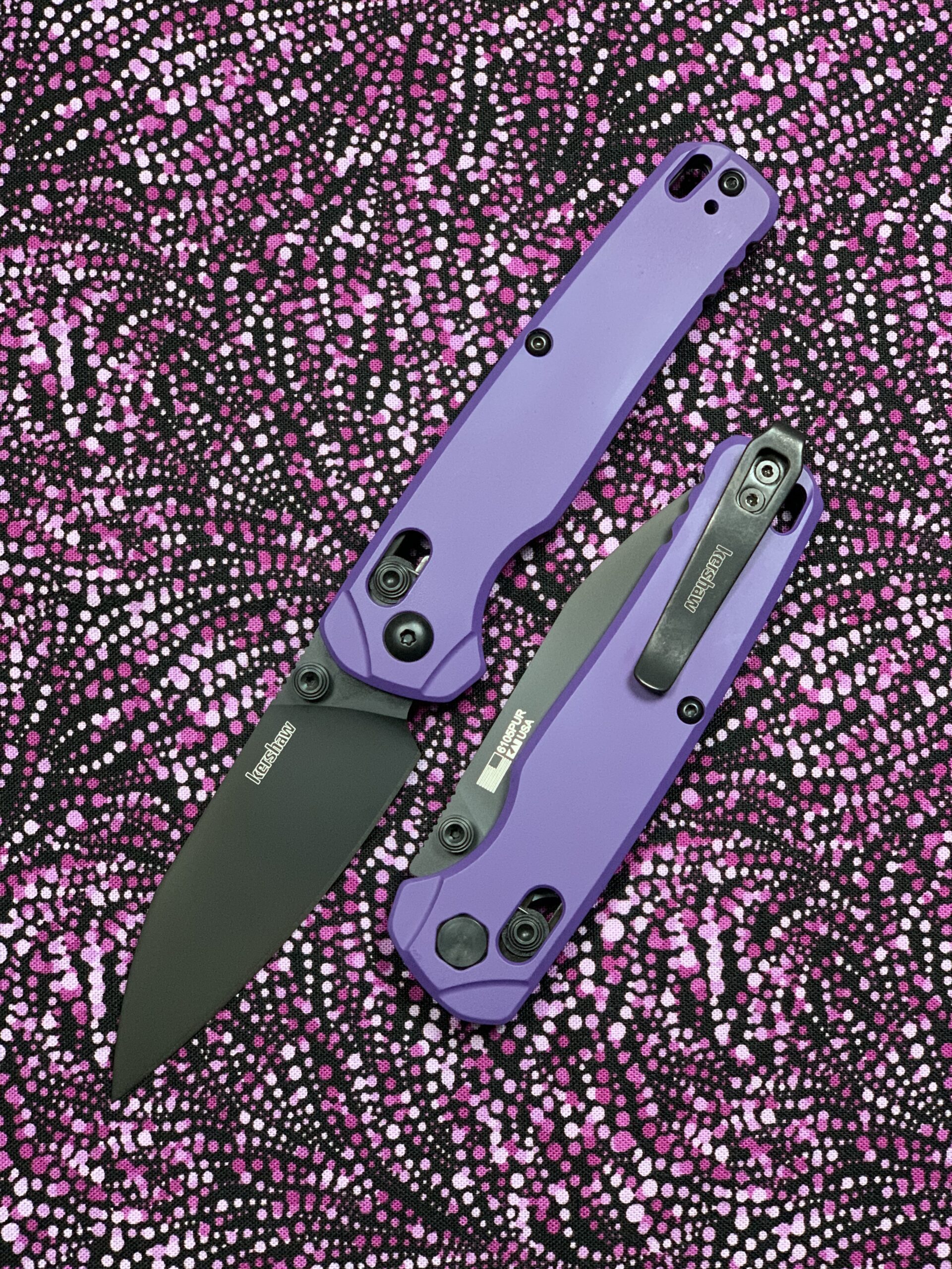 Kershaw Bel Air Purple - CPM Magnacut 6105PUR