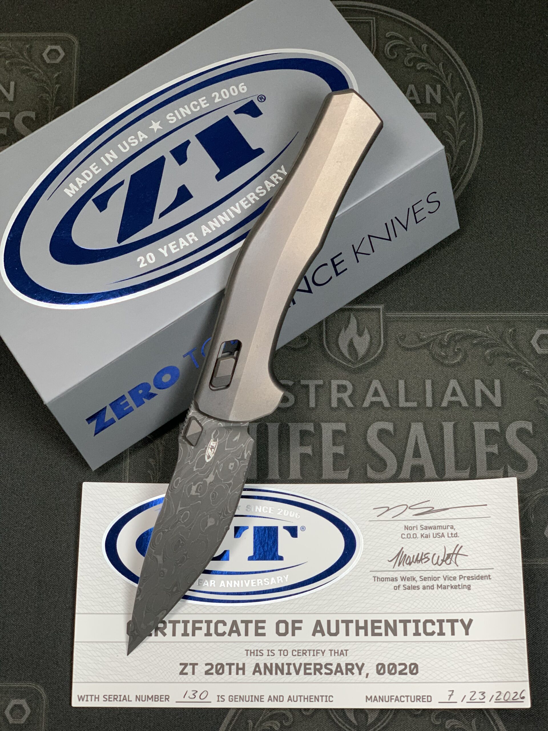 ZT0020 20TH ANNIVERSARY LIMITED EDITION