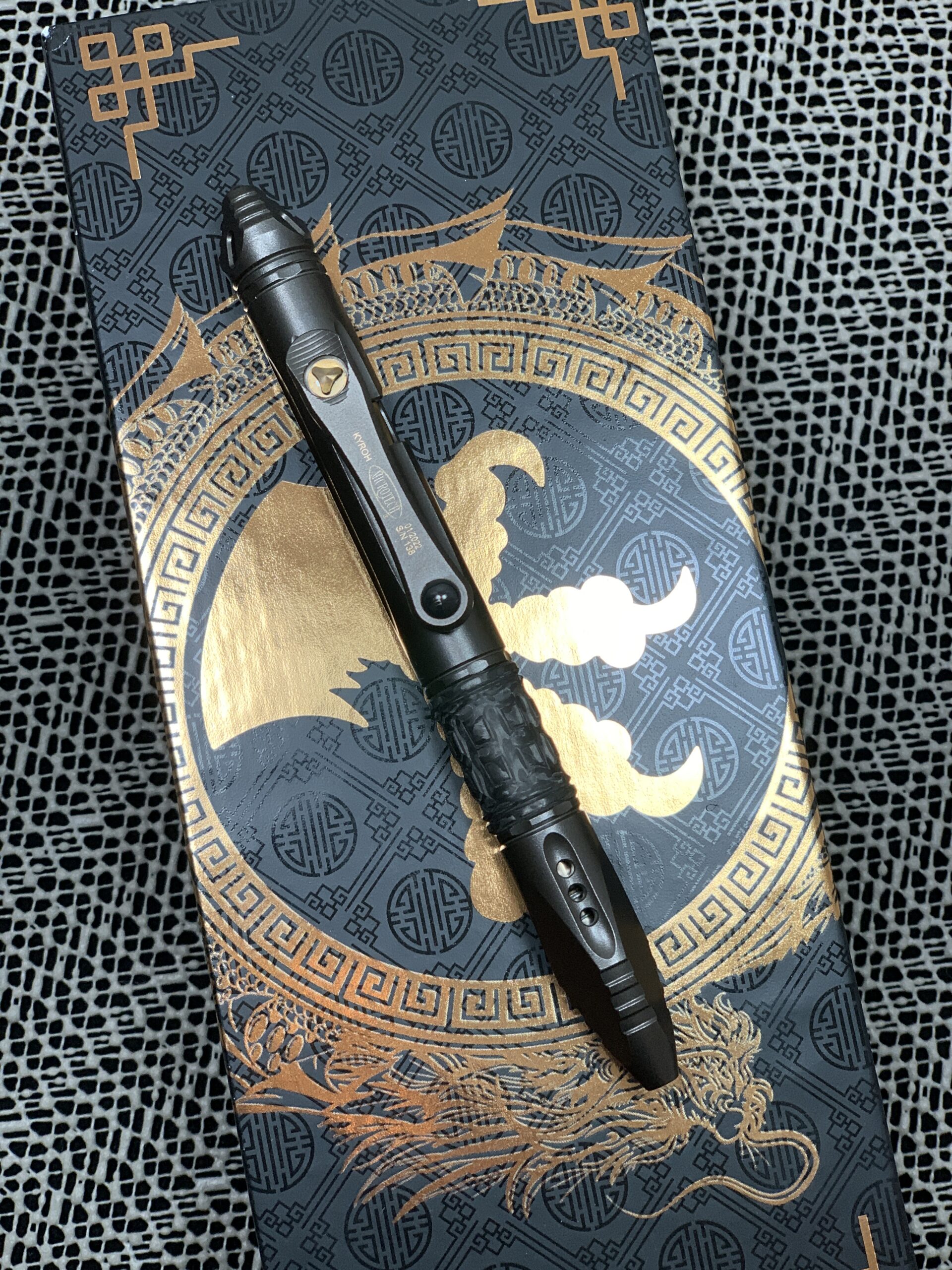 新品/未使用】Microtech Kyroh Titanium Pen - 筆記具